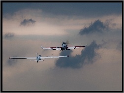 Chmury, Samolot, Szybowiec