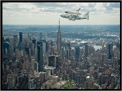 Samoloty, Miasta, Panorama, Nowy Jork