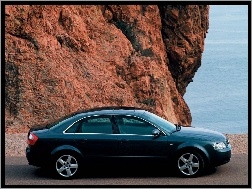 Sedan, Czarne, Audi A4