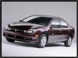Sedan, Bordowy, Chrysler Neon