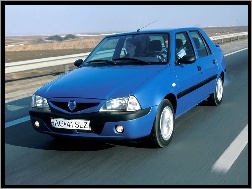 Sedan, Niebieska, Dacia Solenza