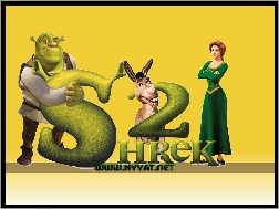 osioł, Shrek, Fiona