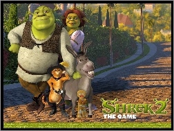 Shrek 2, postacie, droga