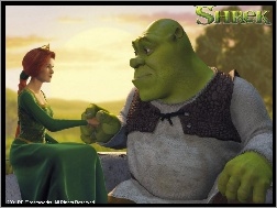 Shrek 1, Shrek, Fiona