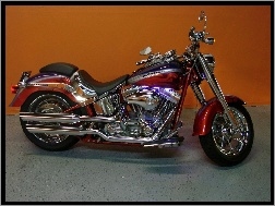 Silnik, Harley Davidson Fat Boy, Podświetlany