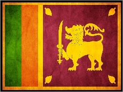 Sir Lanka, Flaga, Państwa