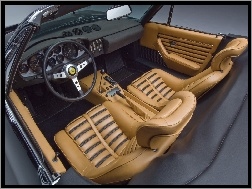 Skóry, Ferrari Daytona, Wnętrze