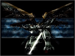 skrzydła, robot, Gundam Wing, postać