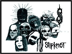 maski, Slipknot, twarze