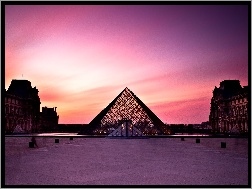 Słońca, Louvre, Paryż, Zachód