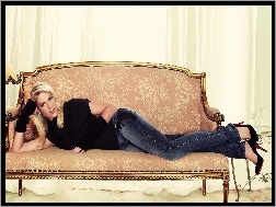 Sofa, Ana Hickmann, Blondynka