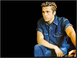 koszula, Brad Pitt, spodnie