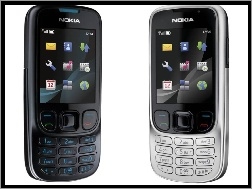 Srebrna, Nokia 6303, Czarna