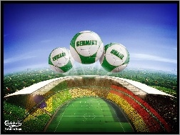 Stadion, Logo, Calsberg, Piłka, Mistrzostwa, Nożna