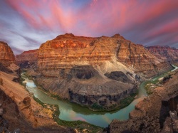 Stany Zjednoczone, Grand Canyon, Wielki Kanion Kolorado, Park Narodowy Wielkiego Kanionu, Rzeka Kolorado
