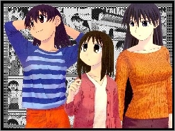 sweterek, ludzie, Azumanga Daioh, dziewczyny
