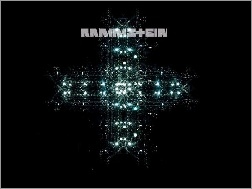 Rammstein, świetlany krzyż