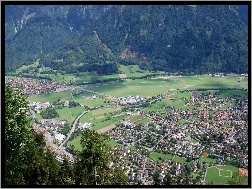 Szwajcaria, Miasta, Panorama, Interlaken