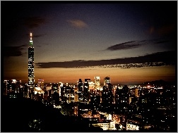 Noc, Taipei, Miasto