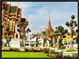 Ogród, Tajlandia, Pałac