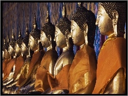 Posągi, Tajlandia, Złote
