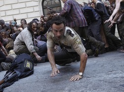 The Walking Dead, Andrew Lincoln, Zombie Andrew Lincoln, Żywe trupy, Serial, Rick Grimes