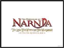 napis, The Chronicles Of Narnia, białe tło