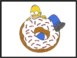 Pączek, The Simpsons