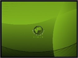 Tło, Świat, Linux, Zielone
