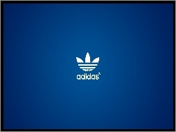 Tło, Adidas, Logo, Niebieskie