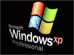 Tło, XP, Windows, Logo, Czarne