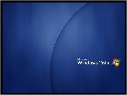 tło, Windows Vista, Niebieskie