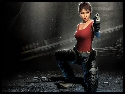 Tomb Raider, Kobieta, Broń