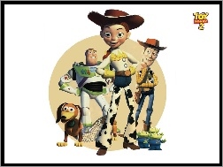 Toy Story 2, Bohaterowie