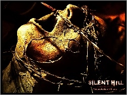 trup, drut, twarz, Silent Hill, kolczasty