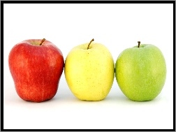 Jabłek, Trzy, Odmiany