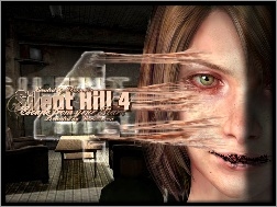 twarz, postać, Silent Hill 4, kobieta