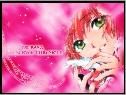 dziewczynka, Tsubasa Reservoir Chronicles, twarz