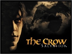 niebo, twarz, Crow 3 The Salvation, ciemne