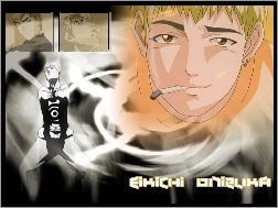 twarze, papieros, Great Teacher Onizuka, człowiek