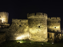 Twierdza, Belgrad, Serbia, Kalemegdan, Fortyfikacje, Wieże