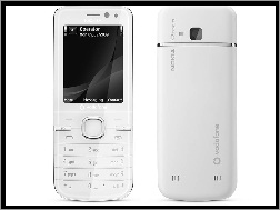 Tył, Biała, Nokia 6730, Przód