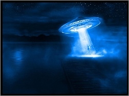 Światło, UFO, Łuna