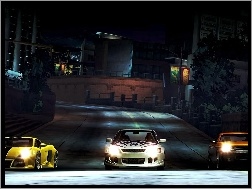samochody, ulica, samochód, Need For Speed Carbon, noc