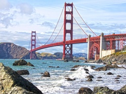 USA, Golden Gate, Most, San Francisco