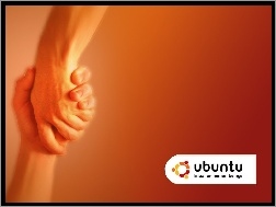 uścisk, ludzie, krąg, dłoni, Ubuntu, symbol