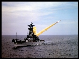 USS New Jersey, Tomahawk, Rakiety, Pancernik