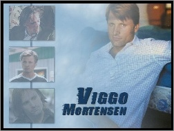 Viggo Mortensen, koszula w krate