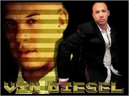 Vin Diesel, czarna marynarka