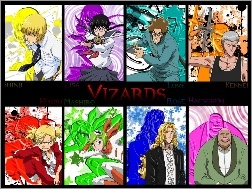 Vizards, Postacie